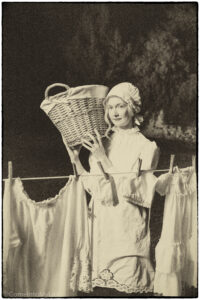 Laundress bl & sepia