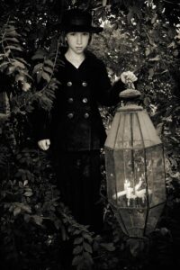 Sophia Fergerson with Lantern